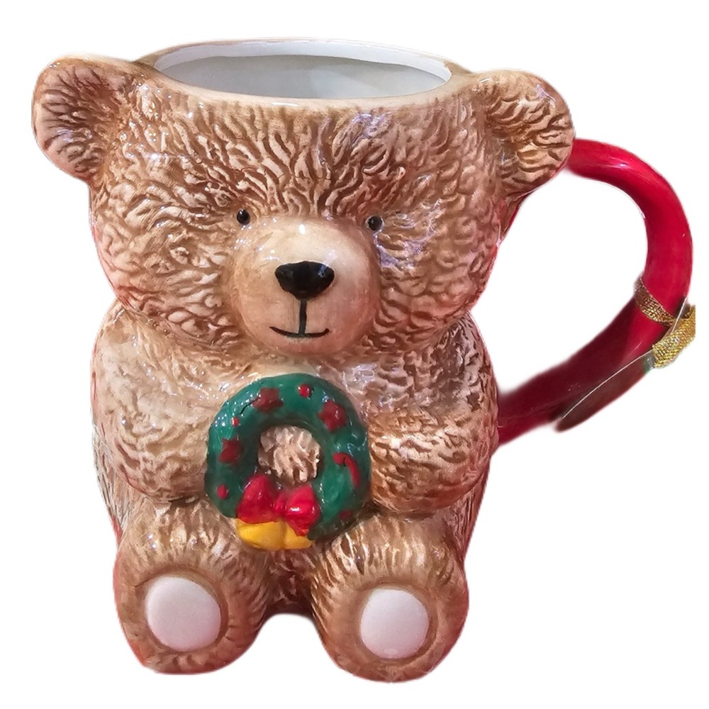 Teddy Bear ‘Home For The Holidays’ Christmas Mug